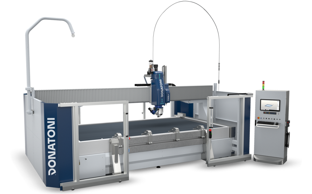 Donatoni's new WaterJet machine available in the UK & Ireland at Stone Automation