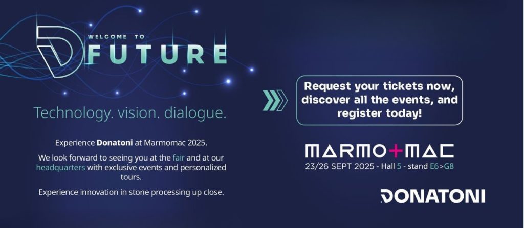 Donatoni MarmoMac 2025 Stone Automation